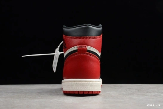 Cheap EP 555088-610 Air 555088-610 Retro Bred Toe High 1 Jordan 0523